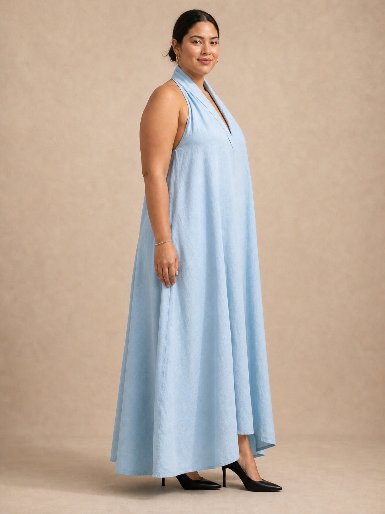 Aveline Halter Maxi Dress
