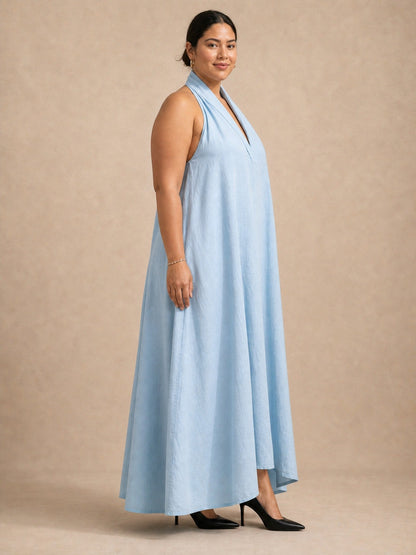 Aveline Halter Maxi Dress