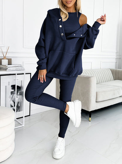 Alice Three-Piece Sweatshirt Set