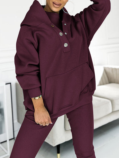 Alice Three-Piece Sweatshirt Set