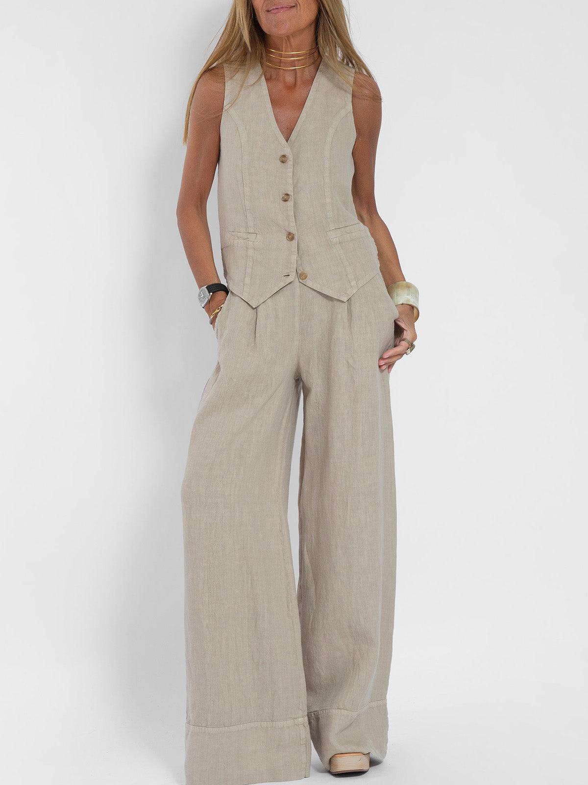 Nathalie Cotton Leisure Suit