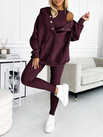 Alice Three-Piece Sweatshirt Set