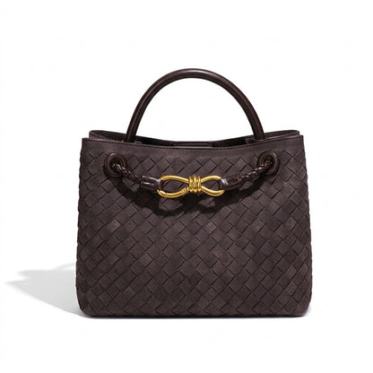 Valentina Suede Leather Handbag