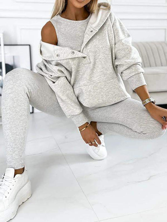 Alice Three-Piece Sweatshirt Set