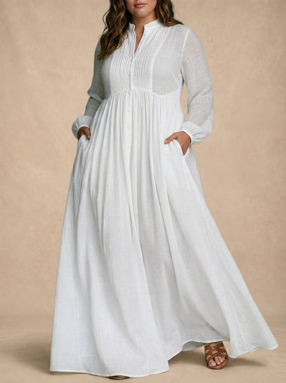 Celine White Maxi Dress