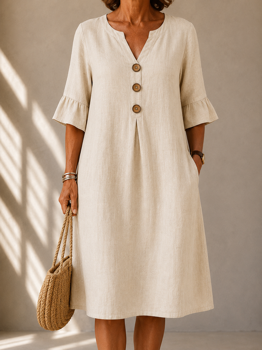 Eleanor™ | Button Dress