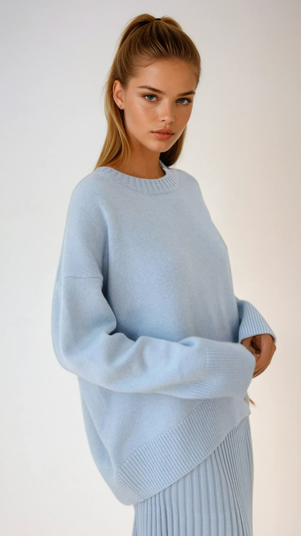 Heidi | Relaxed Oversized Crewneck Sweater