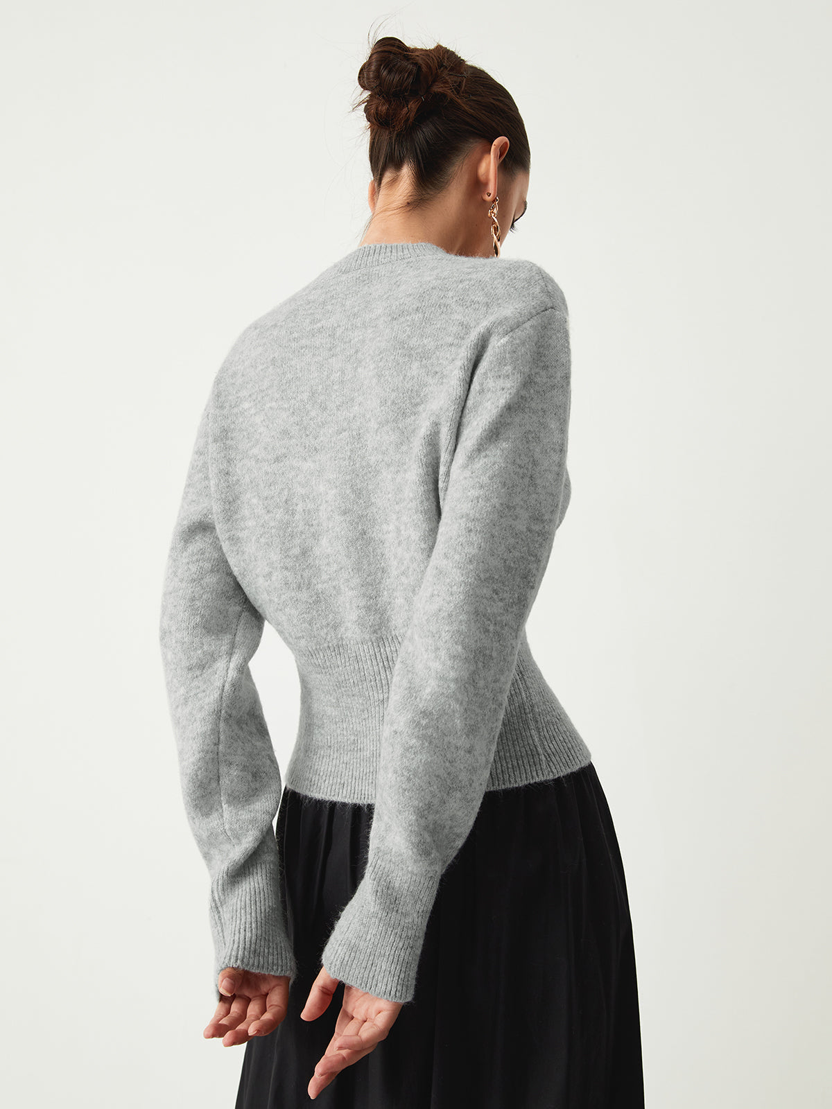 Rosalind | Soft Half-Zip Knit Sweater