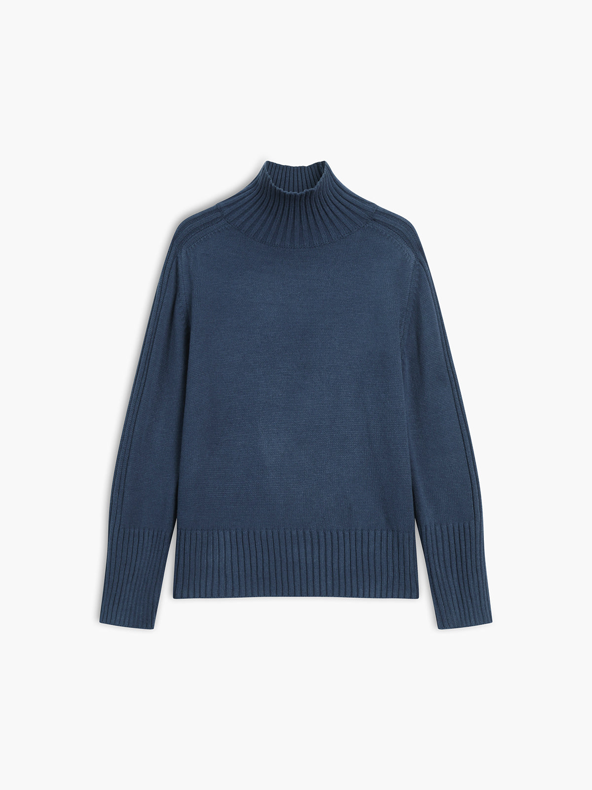 Fern | Ribbed Mock Neck Sweater