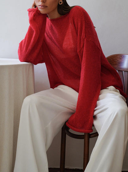Elodie | Airy Boat-Neck Sweater