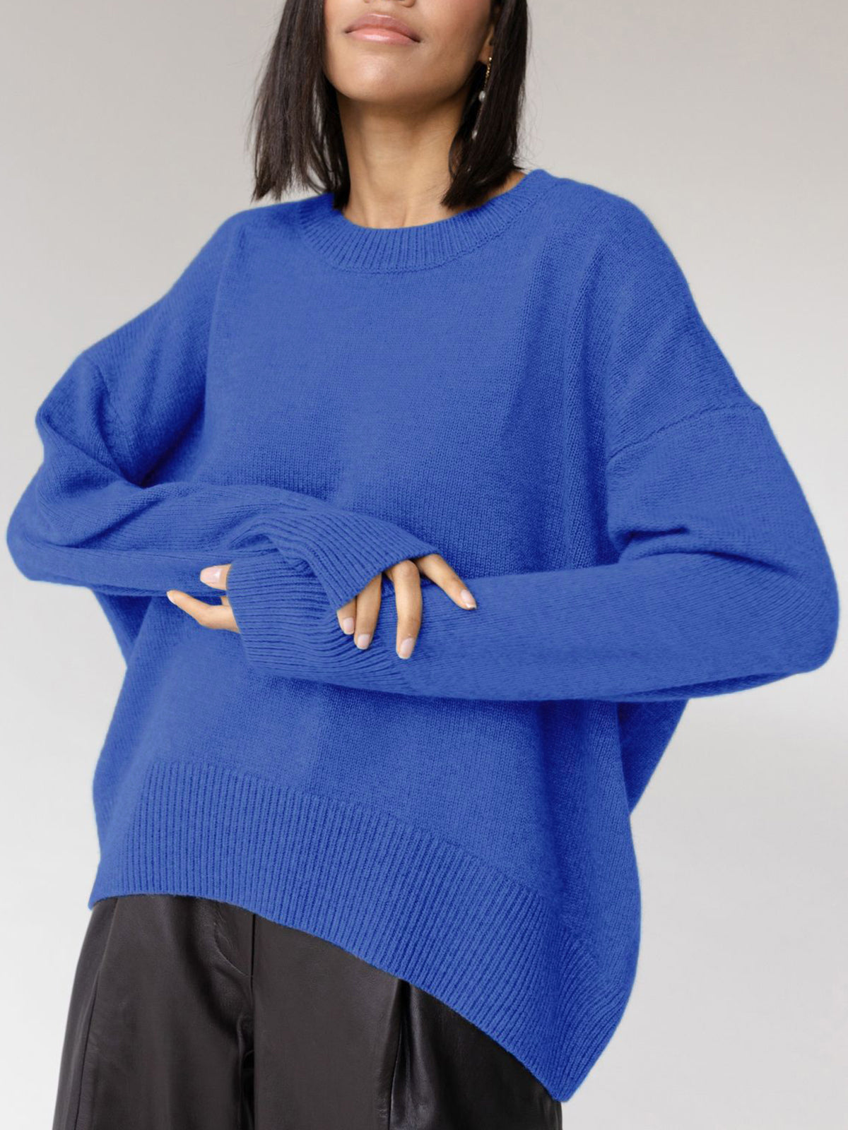 Heidi | Relaxed Oversized Crewneck Sweater