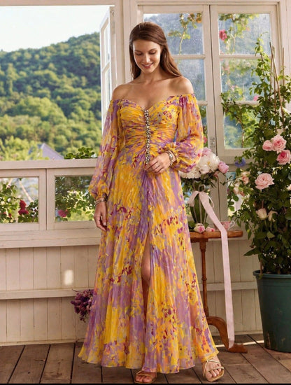 Stella & Grace™ | Elegant Dress with V-Neck