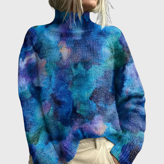 Guinevere | Cosy High-Neck Knit Sweater