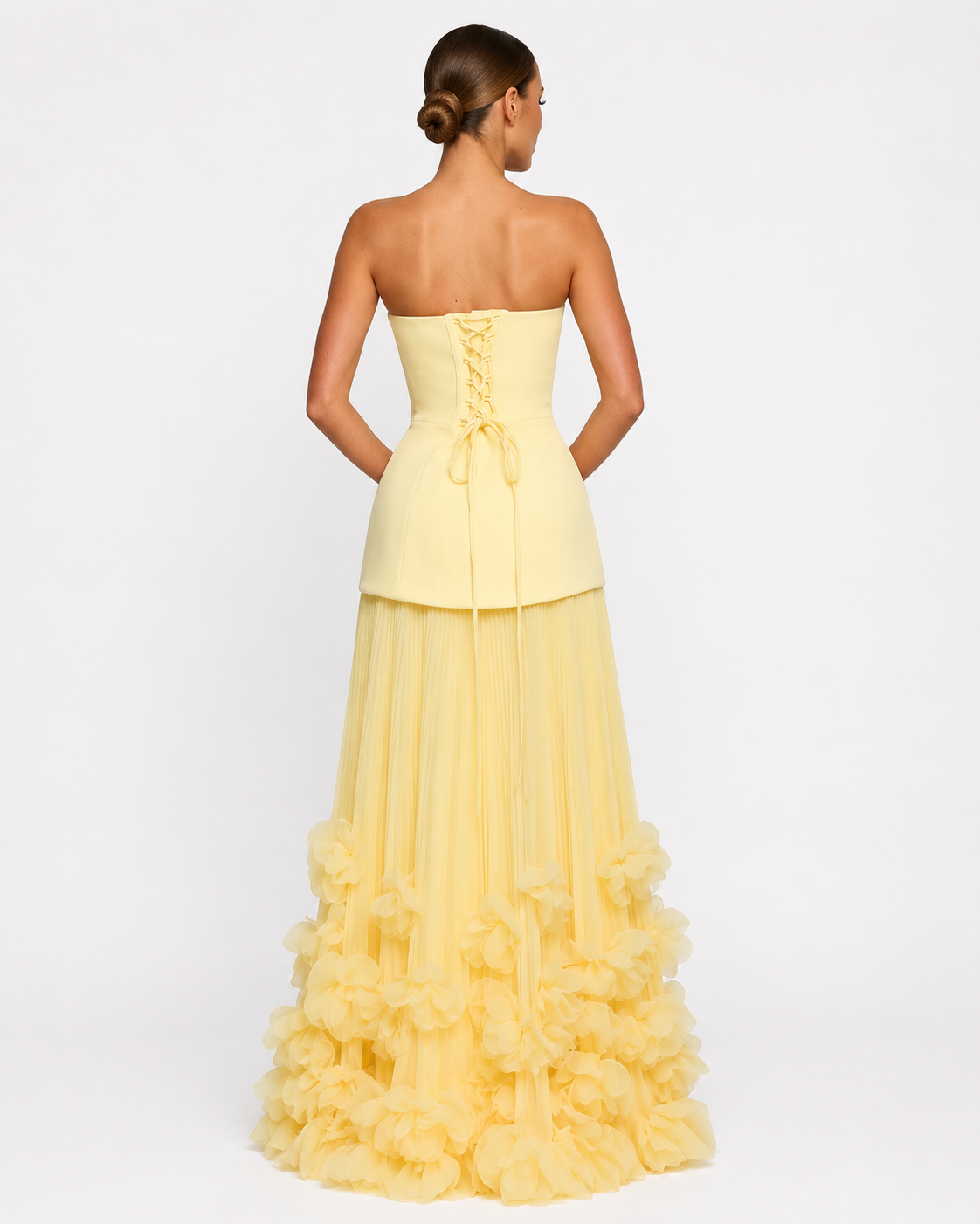 Rosette Gown Maxi