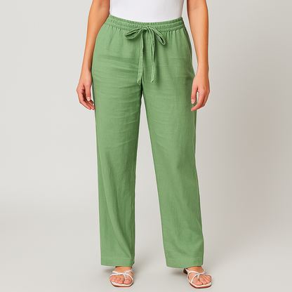 Lorraine – Effortless Tie Waist Pants