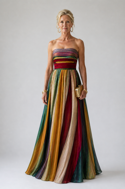 Helen & Mary™ | Effortless Strapless A-Line Dress