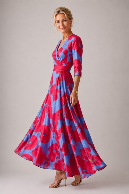 Helen & Mary™ | Comfortable dress for every day with V-neck