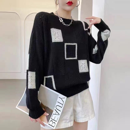 Freya | Cozy Patterned Jumper
