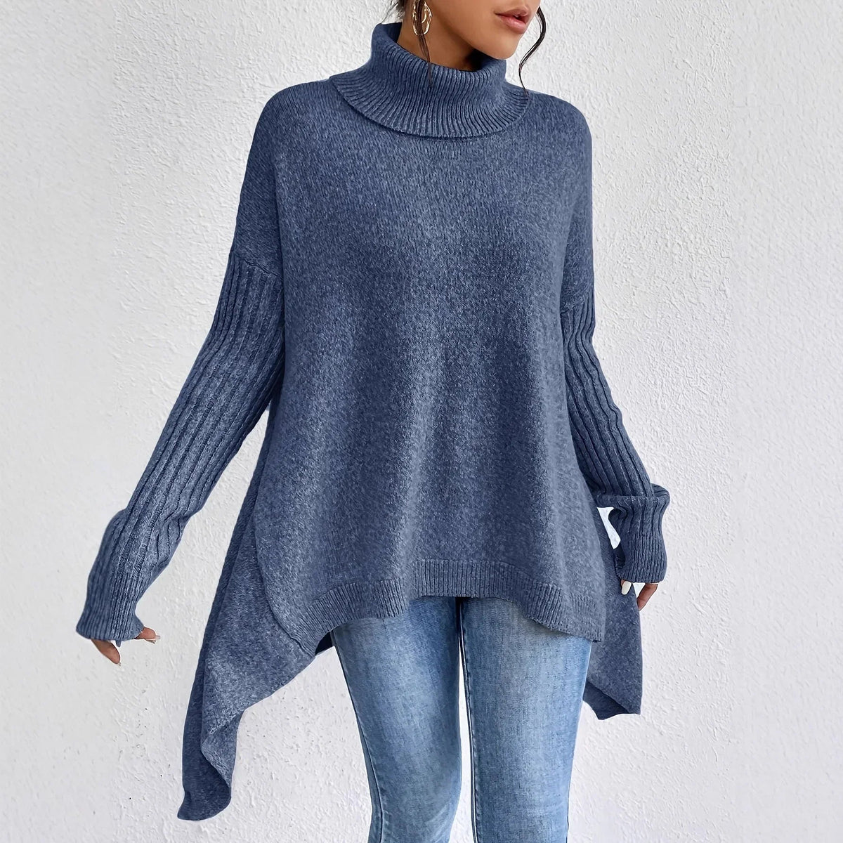 Rosaline | Relaxed Turtleneck Sweater