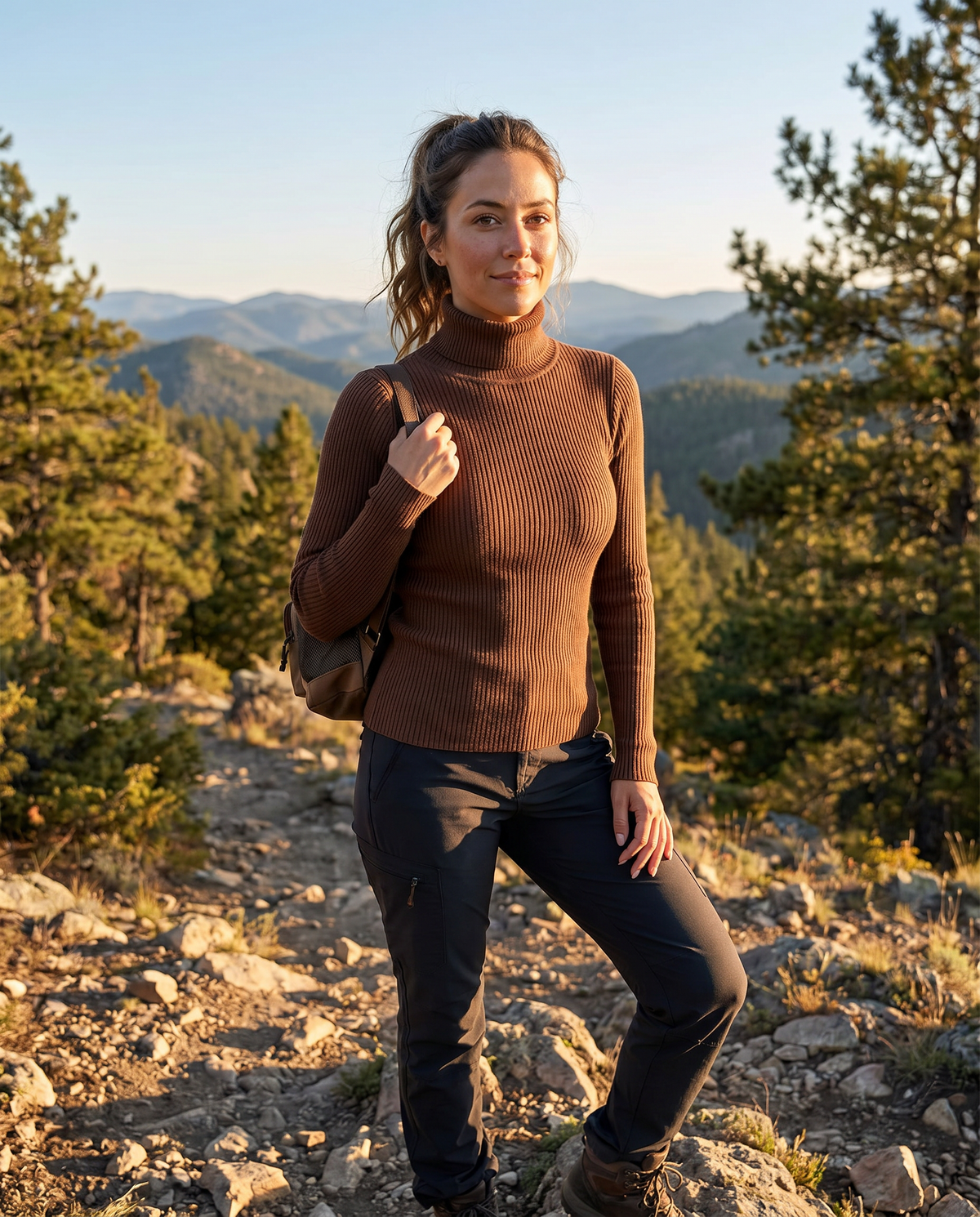 Greer | Ribbed Turtleneck Sweater