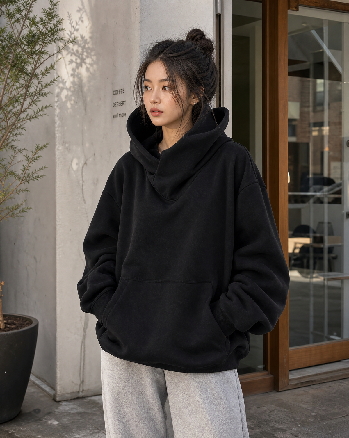 Fiona | Oversized Hooded Sweatshirt