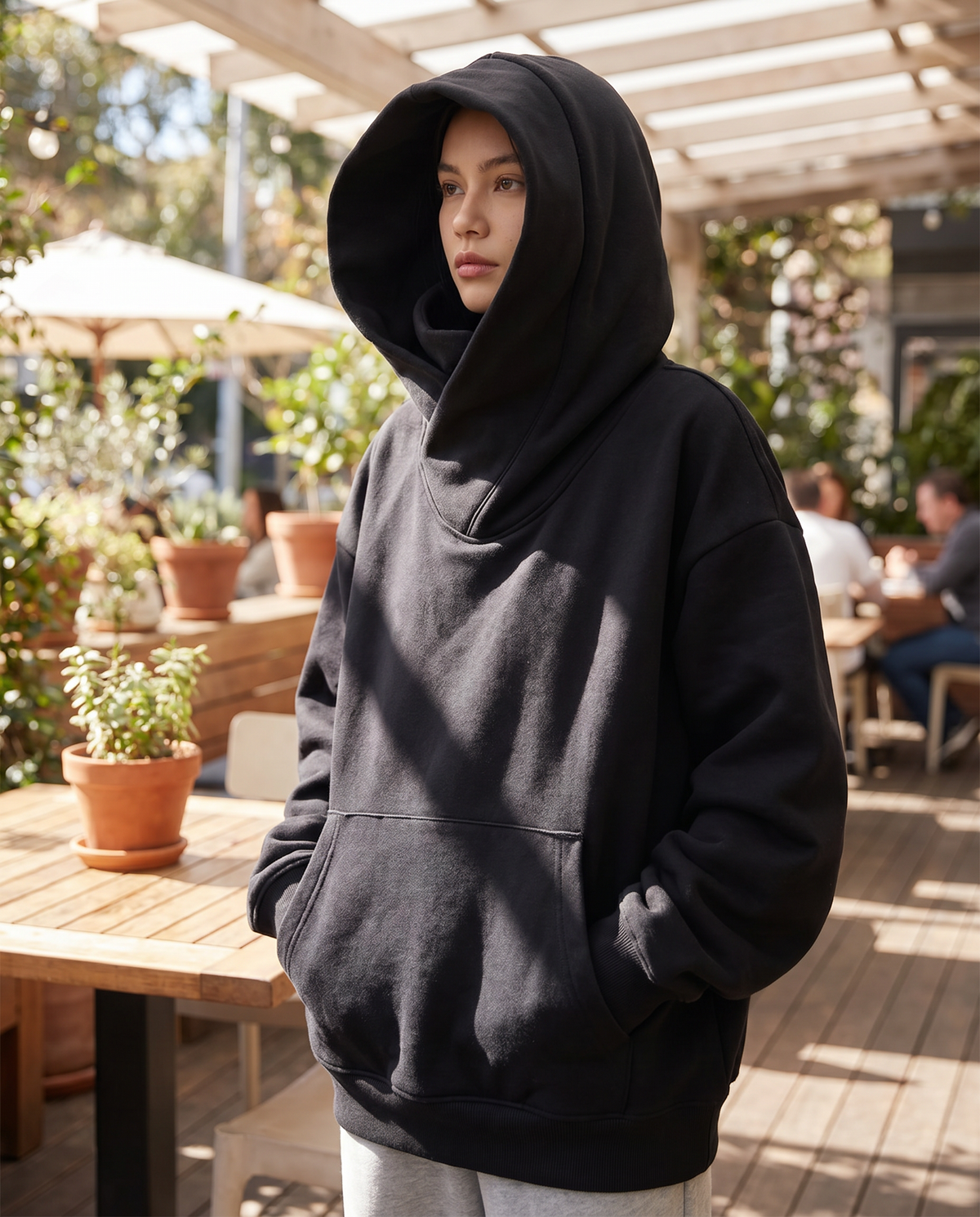 Fiona | Oversized Hooded Sweatshirt