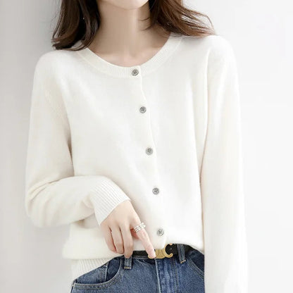 Soft Button Cardigan