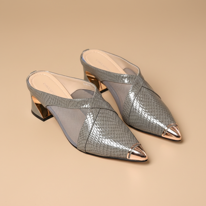 Valencia Leather Mules
