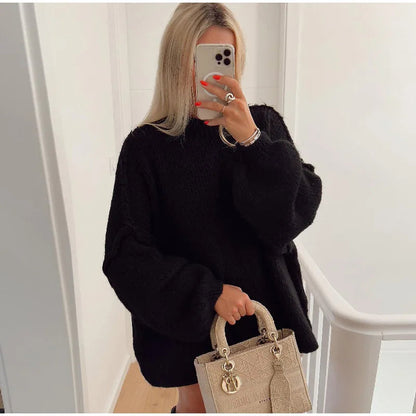 June | Cozy Oversized Knit Sweater