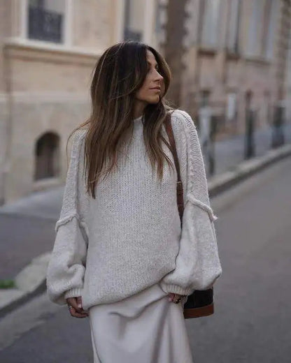 June | Cozy Oversized Knit Sweater
