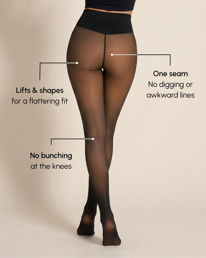 Winter Thermal Fleece-Lined Leggings