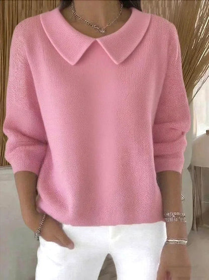 Carmen | Collared Relaxed Pullover