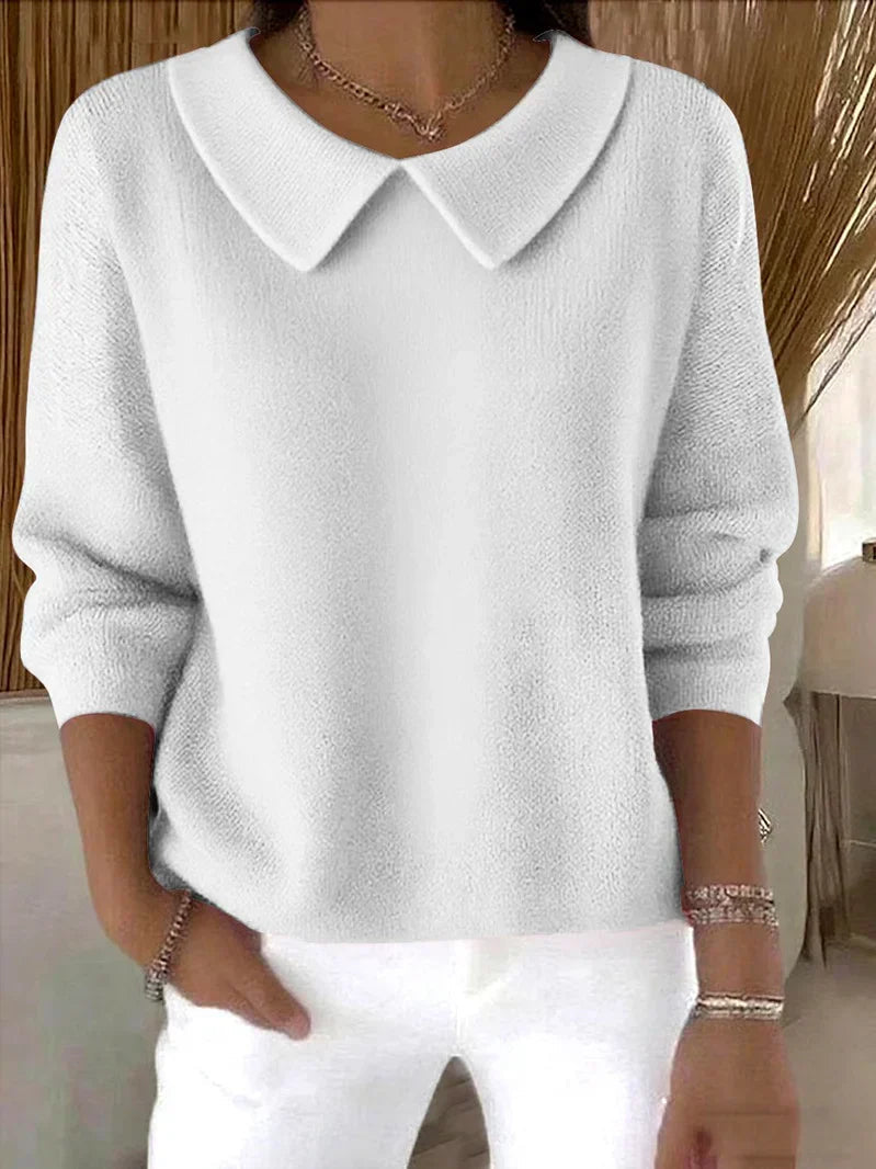 Carmen | Collared Relaxed Pullover