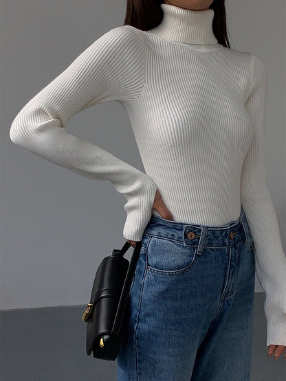 Greer | Ribbed Turtleneck Sweater