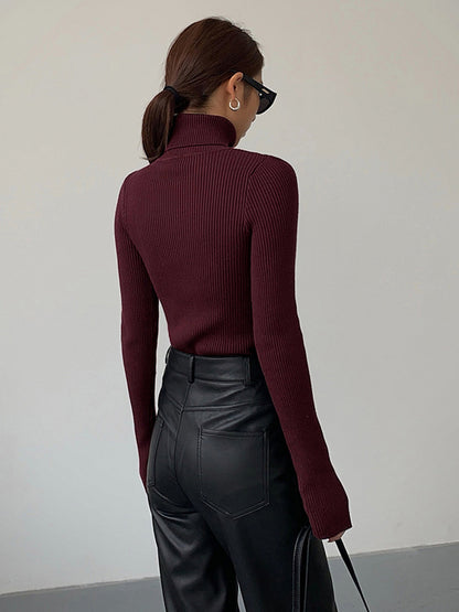 Greer | Ribbed Turtleneck Sweater