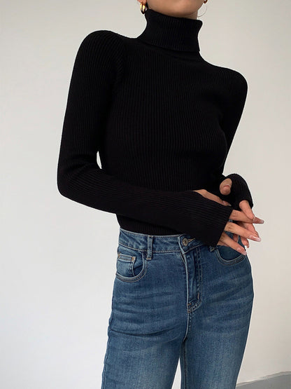 Greer | Ribbed Turtleneck Sweater
