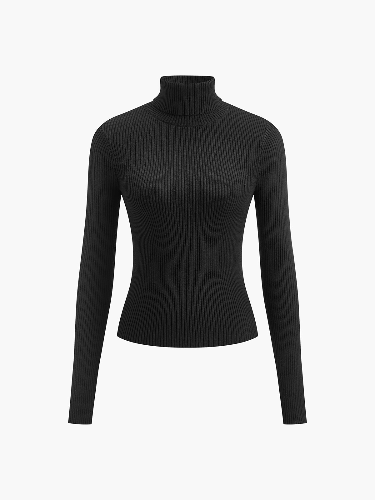 Greer | Ribbed Turtleneck Sweater