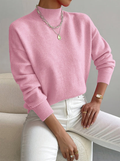 Harper | Soft Mock-Neck Sweater