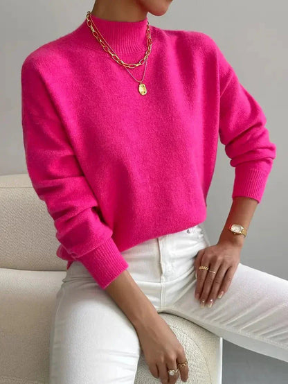 Harper | Soft Mock-Neck Sweater