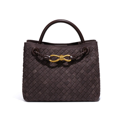 Valentina Suede Leather Handbag