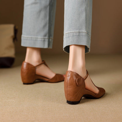 Zavia Genuine Leather Sandals