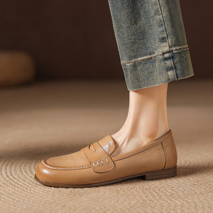Galea Genuine Leather Loafers