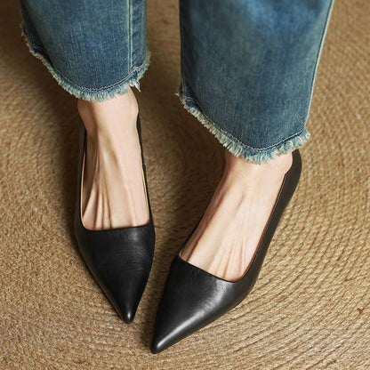 Amar Genuine Leather Heels
