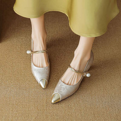 Jade Kitten Heels
