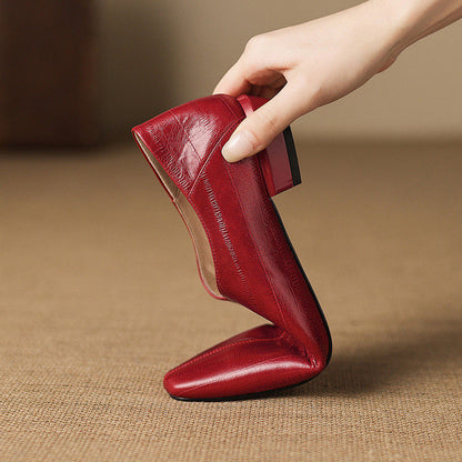 Zerelle Genuine Leather Loafers