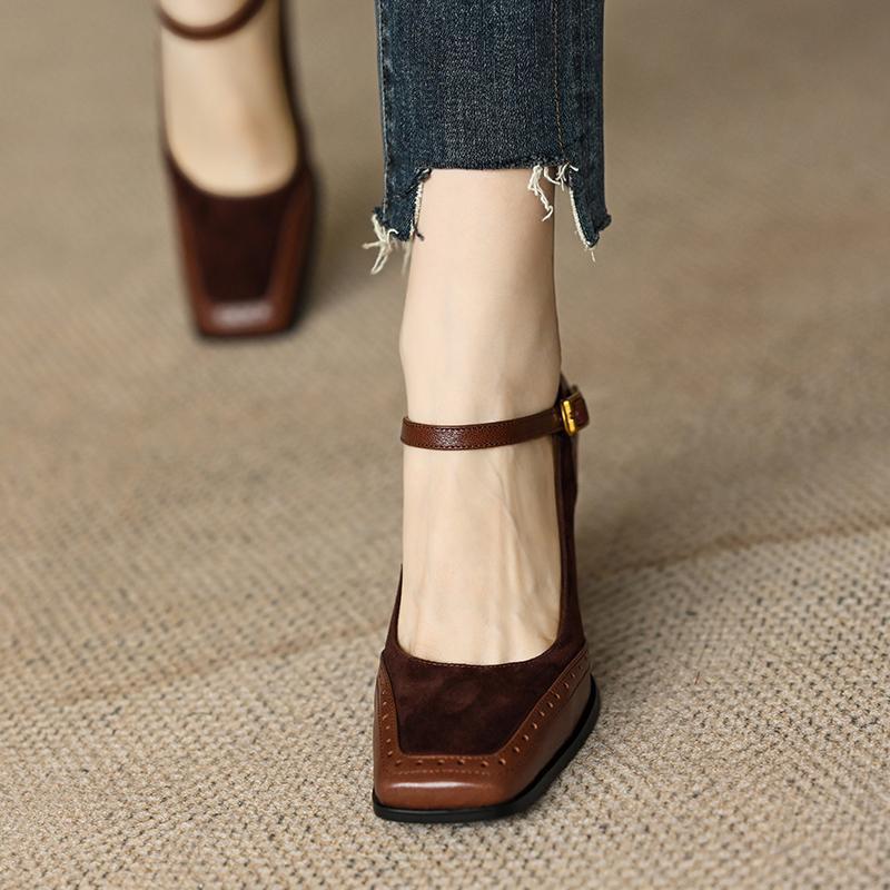 Lior Leather Heels