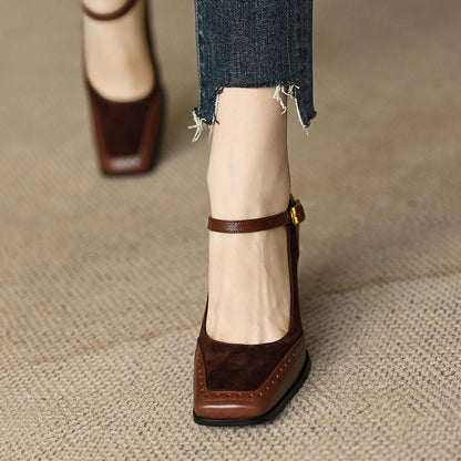 Lior Leather Heels