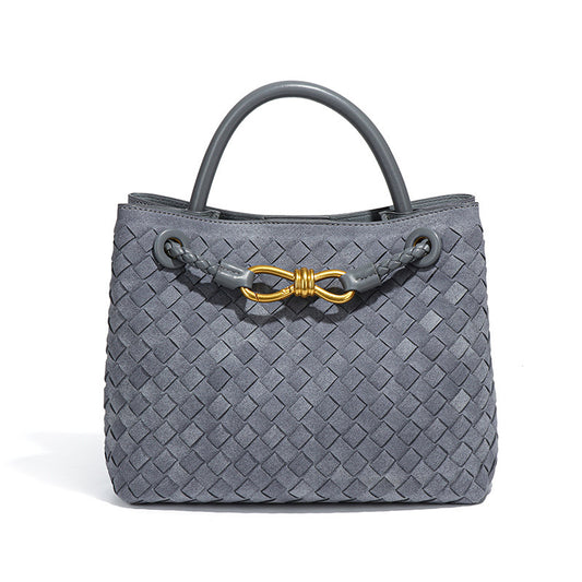Valentina Suede Leather Handbag