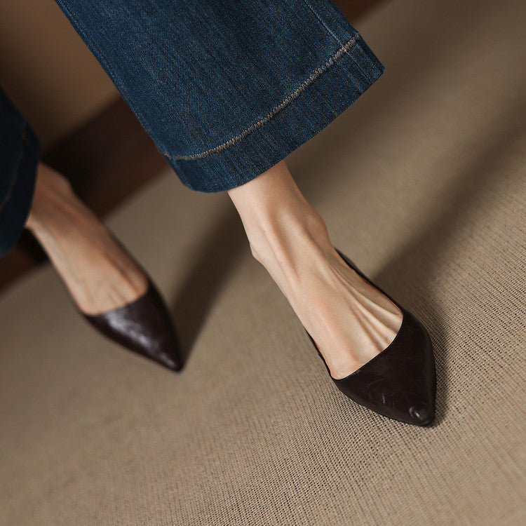Arven Genuine Leather Heels