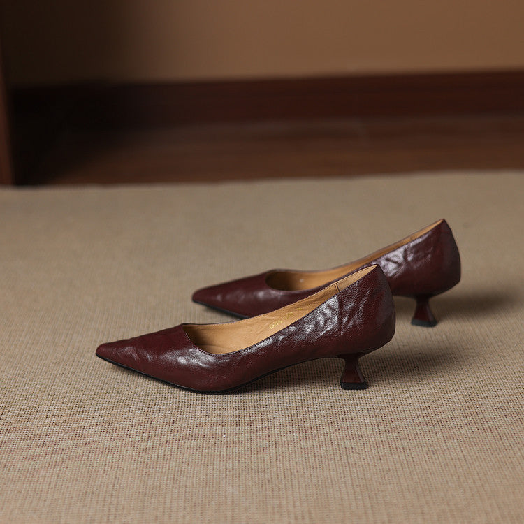 Arven Genuine Leather Heels